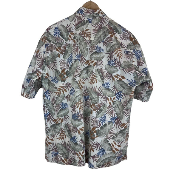 Tori Richard Honolulu Hawaiian 100% Cotton Lawn Shirt Men's‎ L Aloha Camp Floral - Picture 4 of 4